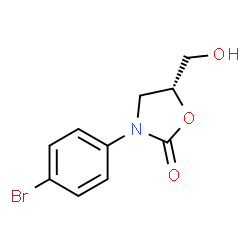 (5R)-3-(4-溴-3-苯基)-5-羟甲基噁唑烷-2-酮图片