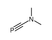 N,N-dimethyl-1-phosphanylidynemethanamine Structure