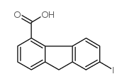 7-碘-9H-芴-4-羧酸结构式