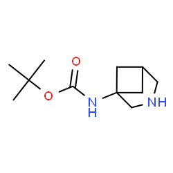 Carbamic acid, 3-azabicyclo[3.1.1]hept-1-yl-, 1,1-dimethylethyl ester (9CI) Structure