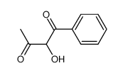 2-hydroxy-1-phenyl-butane-1,3-dione结构式