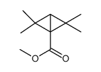 2,2,4,4-Tetramethylbicyclo[1.1.0]butane-1-carboxylic acid methyl ester结构式