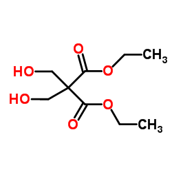 Diethyl bis(hydroxymethyl)malonate Structure