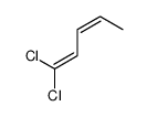 1,1-dichloropenta-1,3-diene结构式