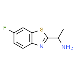 2-Benzothiazolemethanamine,6-fluoro-alpha-methyl-,(alphaS)-(9CI) picture