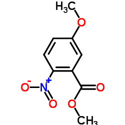 Methyl 5-methoxy-2-nitrobenzoate structure