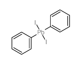 Plumbane,diiododiphenyl-结构式