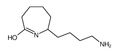 7-(4-Aminobutyl)hexahydro-2H-azepin-2-one structure