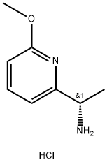 (S)-1-(6-甲氧基吡啶-2-基)乙-1-胺二盐酸盐结构式