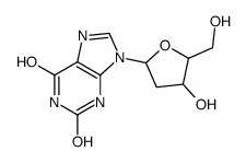 2'-deoxyxanthosine Structure