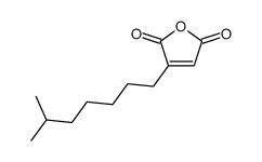 dihydro-3-(isooctenyl)furan-2,5-dione结构式