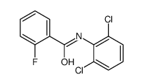 N-(2,6-Dichlorophenyl)-2-fluorobenzamide结构式