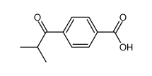 4-isobutyrylbenzoic acid structure