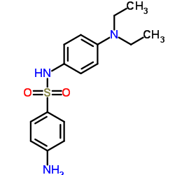 4-Amino-N-(4-diethylamino-phenyl)-benzenesulfonamide结构式