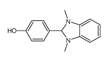 4-(1,3-dimethyl-2H-benzimidazol-2-yl)phenol Structure