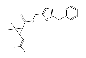 (-)-trans-resmethrin Structure