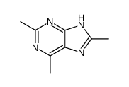 2,6,8-trimethyl-7H-purine Structure