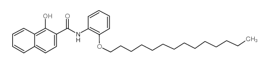 1-HYDROXY-N-(2-TETRADECYLOXYPHENYL)-2-NAPHTHALENECARBOXAMIDE picture