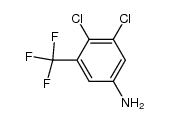 3,4-dichloro-5-(trifluoromethyl)aniline structure