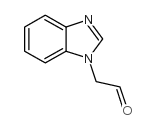 1H-苯并咪唑-1-乙醛结构式