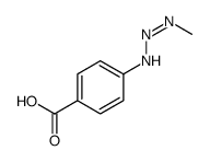 4-(2-methyliminohydrazinyl)benzoic acid结构式