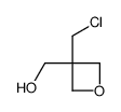 [3-(Chloromethyl)-3-oxetanyl]methanol Structure