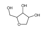 (2R,3S,4S)-2-(HYDROXYMETHYL)-TETRAHYDROFURAN-3,4-DIOL Structure