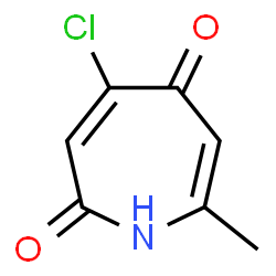 1H-Azepine-2,5-dione,4-chloro-7-methyl- Structure