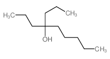 4-Nonanol, 4-propyl- Structure