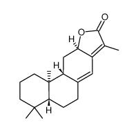 岩大戟内酯E结构式