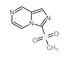 Imidazo[1,5-a]pyrazine,3-(methylsulfonyl)-结构式