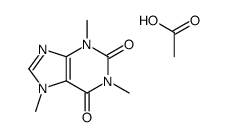 CAFFEINE ACETATE)结构式