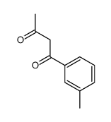 1-(3-methylphenyl)butane-1,3-dione Structure