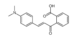 2-[3-[4-(dimethylamino)phenyl]prop-2-enoyl]benzoic acid Structure