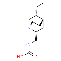 Carbamic acid, [[(1S,2R,4S,5R)-5-ethyl-1-azabicyclo[2.2.2]oct-2-yl]methyl]- (9CI) picture