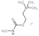 Ethanaminium,N,N,N-trimethyl-2-[[(methylamino)carbonyl]oxy]-, iodide (1:1) Structure