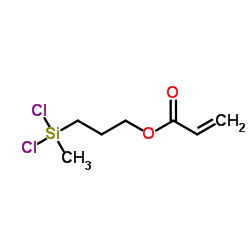 3-[Dichloro(methyl)silyl]propyl acrylate Structure