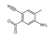 4-amino-6-methyl-2-nitrobenzonitrile Structure