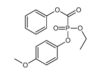 phenyl [ethoxy-(4-methoxyphenoxy)phosphoryl]formate结构式