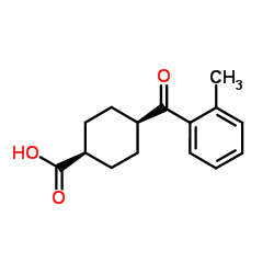 cis-4-(2-Methylbenzoyl)cyclohexanecarboxylic acid picture