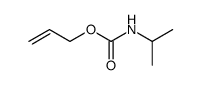 allyl N-isopropylcarbamate Structure