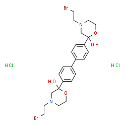 hemicholinium 3-bromo mustard Structure