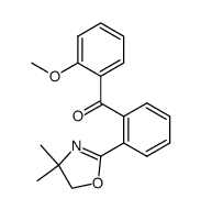 (2-(4,4-dimethyl-4,5-dihydrooxazol-2-yl)phenyl)(2-methoxyphenyl)methanone Structure