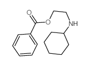 2-(cyclohexylamino)ethyl benzoate Structure