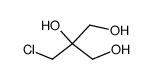 2-chloromethyl-propane-1,2,3-triol结构式