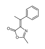 (Z)-2-methyl-4-(α-phenylethylidene)-5-(4H)-oxazolone结构式