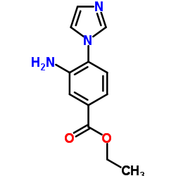 3-AMINO-4-IMIDAZOL-1-YL-BENZOIC ACID ETHYL ESTER picture