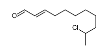 10-chloroundec-2-enal Structure