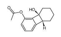 5-acetoxy-1,2,3,4,4a,8b-hexahydro-4a-biphenylethenol Structure