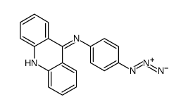 N-(4-azidophenyl)acridin-9-amine Structure